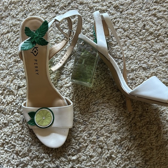 Katy Perry size 11 summer heels - Picture 2 of 3
